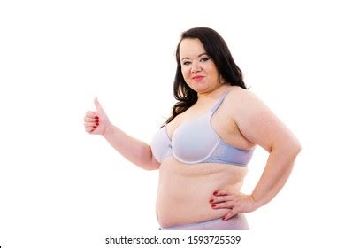Plus Size Fat Mature Woman Wearing Stock Photo Shutterstock
