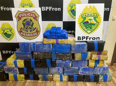 Polícia Federal e BPFRON apreendem quase meia tonelada de drogas na