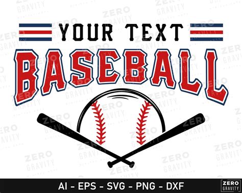 Custom Baseball Name Svg Baseball Svg For Custom Projects Printable