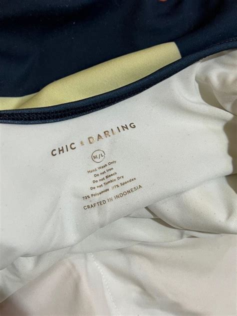 Swimsuit Bikini One Suit Similar To Kerokoo Chic Darling Fesyen Wanita Pakaian Wanita