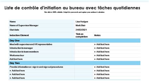 Top 10 des exemples de tâches quotidiennes avec modèle et exemples