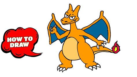 How To Draw Charizard Drawing The Pokemon Charizard Easy Step By Step Youtube