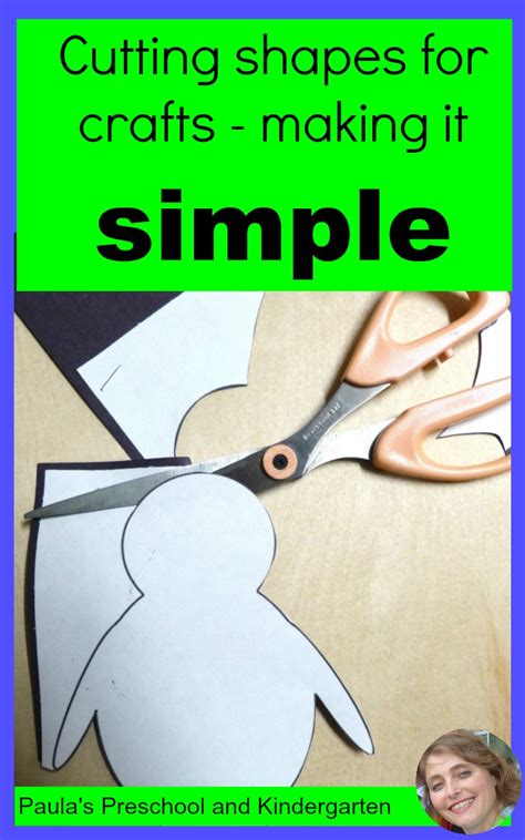 Paula's Primary Classroom: Cutting shapes for crafts - making it simple