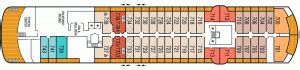 Seabourn Pursuit deck plan | CruiseMapper