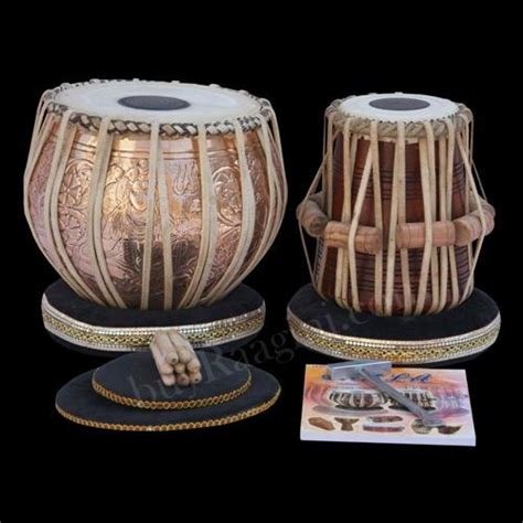 Tabla Setmaharajalord Shiva Designcopper Bayan 4kgconcertsheesham