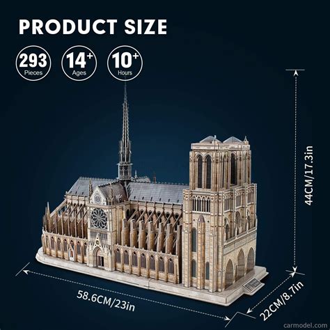 Cubicfun Cf Mc H Scala Puzzle Kit D In Foam Notre Dame De