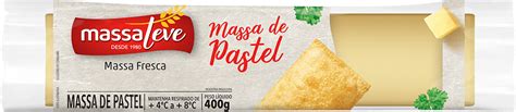 MASSA DE PASTEL ROLO 400g Massa Leve