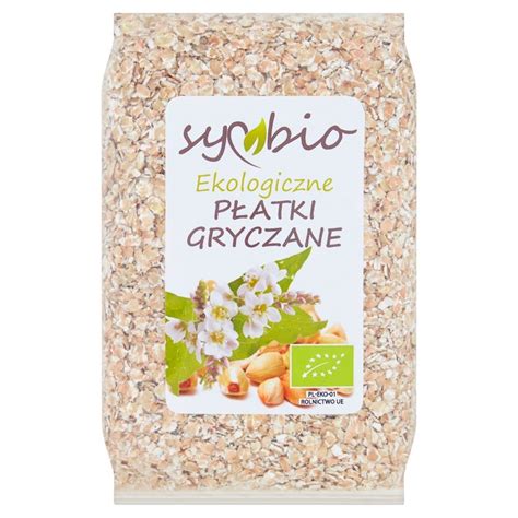 Symbio Płatki gryczane ekologiczne 250 g Zakupy online z dostawą do