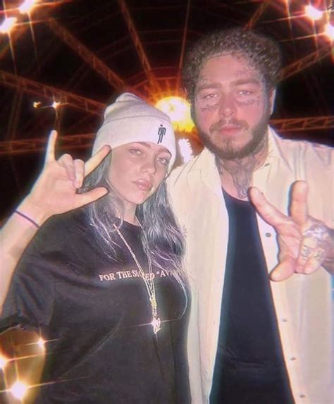 Billie Eilish X Post Malone Post Malone Lyrics Post Malone