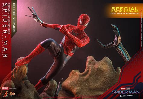 FRIENDLY NEIGHBORHOOD SPIDER MAN DELUXE VERSION SPECIAL EDITION Sixth Scale Figure By Hot