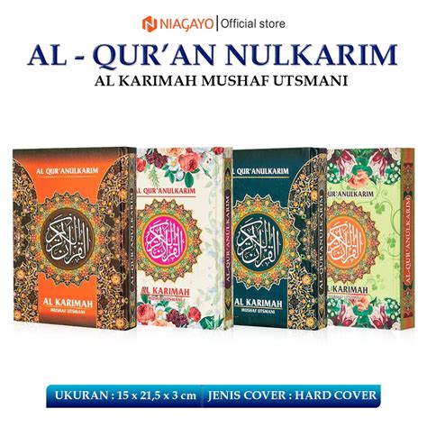 Jual Alquran Kecil Wakaf Murah A5 Alquranulkarim Al Karimah Al Quran