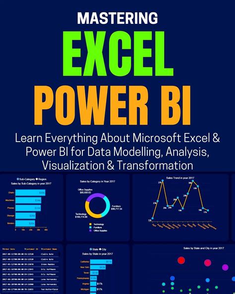 Buy Mastering Excel And Power Bi Learn Everything About Microsoft Excel And Power Bi For Data