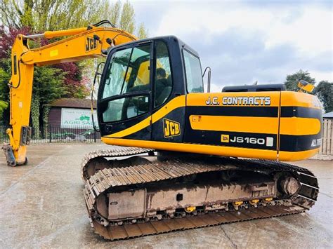 Jcb Js Tracked Excavator C W Quick Hitch Video