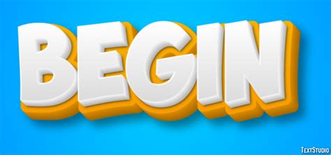 yellow white  text effect generator