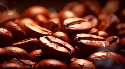 Premium Photo Macro Photography Coffee Beans