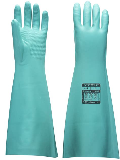 Extended Length Nitrile Gauntlet Aspire Industrial Services