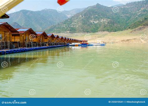 Floating Huts On Tehri Lake Floating Resort On Tehri Lake Uttarakhand