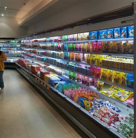 Supermarket Refrigeration Equipment Commercial Multideck Vertical