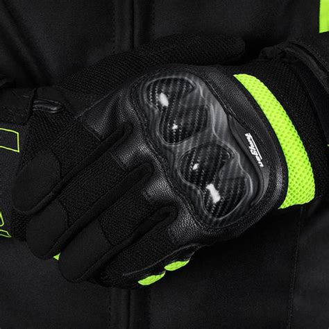 Motorcycle Gloves Furygan Galax Evo Black Yellow Fluo Ready To Ship