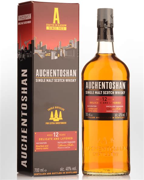 Auchentoshan Triple Distilled 12 Year Old Single Malt Scotch Whisky