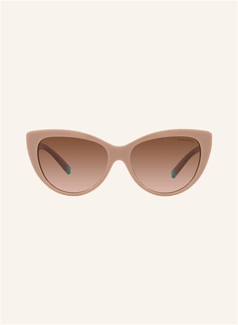 Tiffany Co Sonnenbrille Tf In B Nude Braun Verlauf