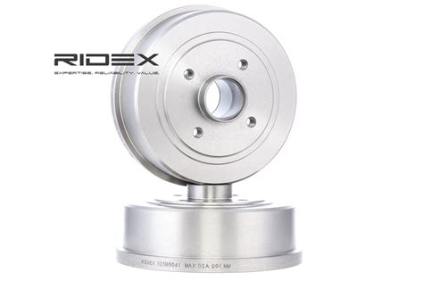 123B0041 RIDEX Спирачен барабан задна ос, Ø: 228мм