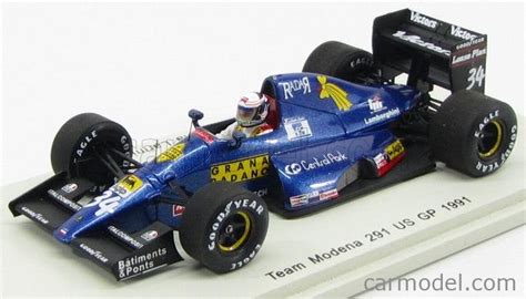 Spark Model S1717 Scale 143 Lamborghini F1 Team Modena 291 N 34 Usa