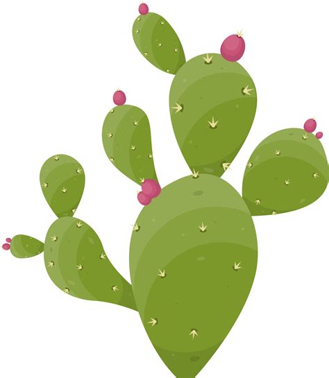 Cartoon Desert Cactus Plant 21830935 Png