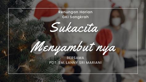 Renungan Harian GKI Sangkrah 22 Desember 2022 YouTube