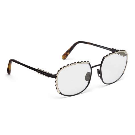 Philipp Plein Eyewear Plein Optical Frames Black Gold Mirror Mac And Co