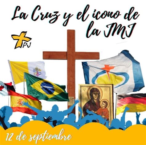 La Cruz Y El Icono De La Jmj En Nuestro Cole Colegio San Vicente De