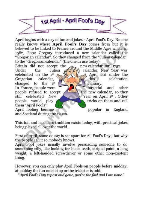 April Fools Day Quiz Questions And Answers