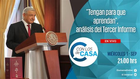 “tengan Para Que Aprendan” La Frase De Amlo En Su Tercer Informe De Gobierno Youtube