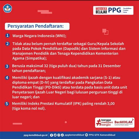 Pembukaan Pendaftaran PPG Prajabatan Gelombang 3 Tahun 2023