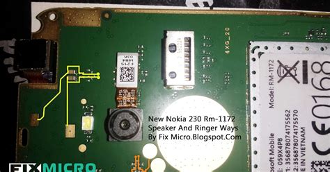 New Nokia 230 Rm 1172 Ringer Speaker Ways Solution IMobileCat