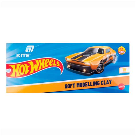 Восковий пластилін Kite Hot Wheels кольорів HW