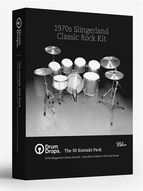 1970s Slingerland Classic Rock Kit Drumdrops Audiofanzine