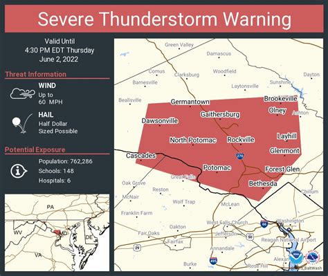 NWS Severe Tstorm On Twitter Severe Thunderstorm Warning Including