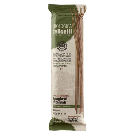 Bio Vollkorn Spaghetti Von Felicetti Bei Greenist De