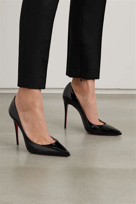 Black Louboutin Heels Christian Louboutin Kate 100 Black Pumps Kate Moss Pump Shoes Womens