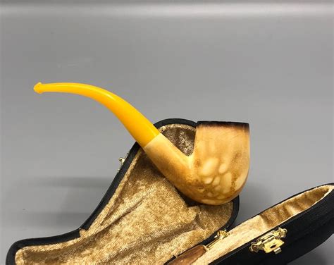 Lee Van Cleef Pipehandmade Block Meerschaumw Custom Made Case 1385