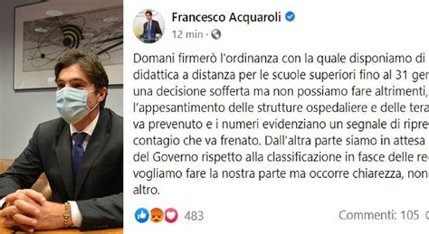 Le Scuole Superiori Delle Marche Chiuse Fino Al 31 Gennaio L Annuncio