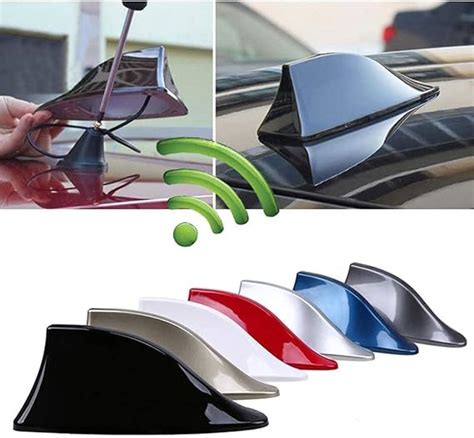 Car Shark Antennen Abs Auto Haifischflosse Antenne Signalantennen Auto