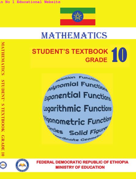 Grade 10 Mathematics Student Textbook New Curriculum Download Pdf