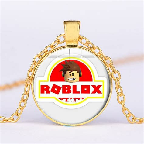 Roblox Collar De Mundo Virtual Periférico Para Niños Colgante De Gema