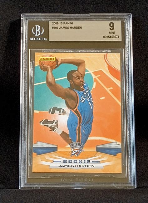 Panini James Harden Rc For Sale Online Ebay