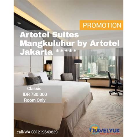 Jual Artotel Suites Mangkuluhur Jakarta Classic Shopee Indonesia