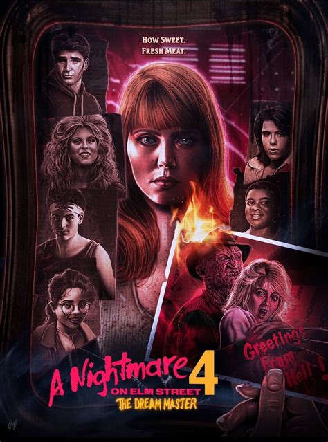 A Nightmare On Elm Street 4 The Dream Master 1988 Posters — The