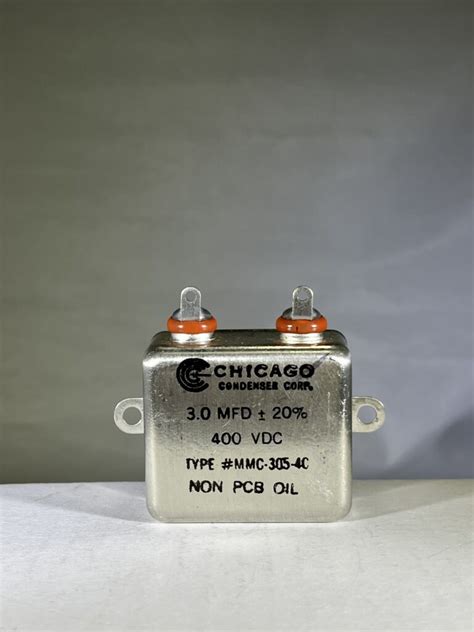 Mmc C Uf Vdc Capacitor Capacitor Industries