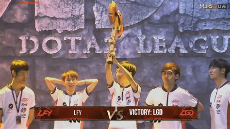 Lgd Wint Dota Toernooi Mars Dota League Tegen Lfy